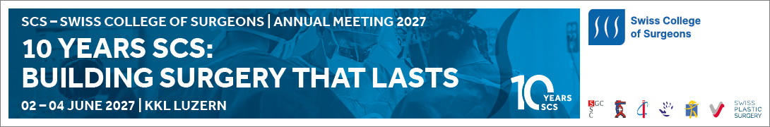 SCS - SWISS COLLGE OF SURGEONS ANNUAL MEETING 2027