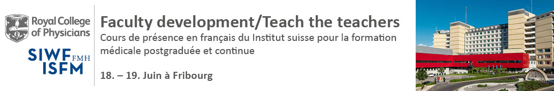 SIWF/RCP Teach-the-Teacher Workshops Fribourg Juni 2024