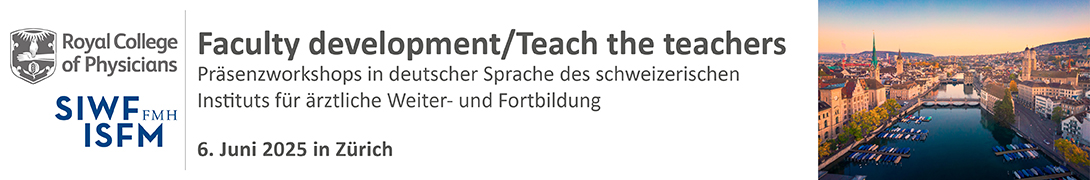 SIWF/RCP Teach-the-Teacher Workshop Zürich 2025